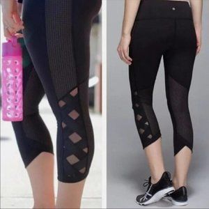 Lululemon Var-City Crop Leggings Black